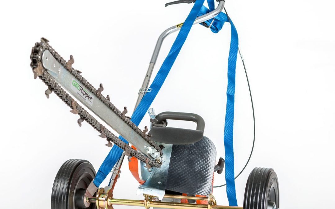 Geotrencher – die Hand-Grabenfräse im Kleinformat